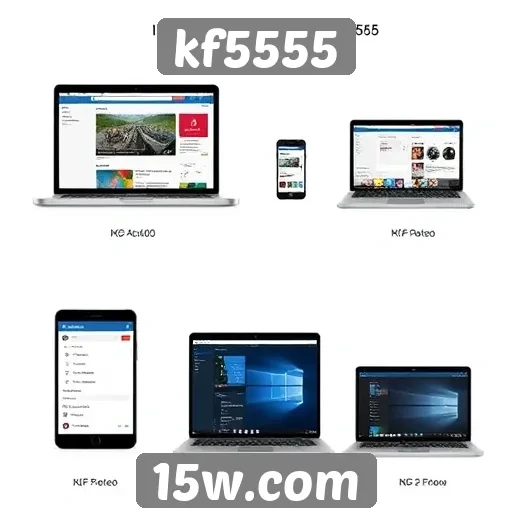 Desempenho técnico do site kf5555 em diferentes dispositivos