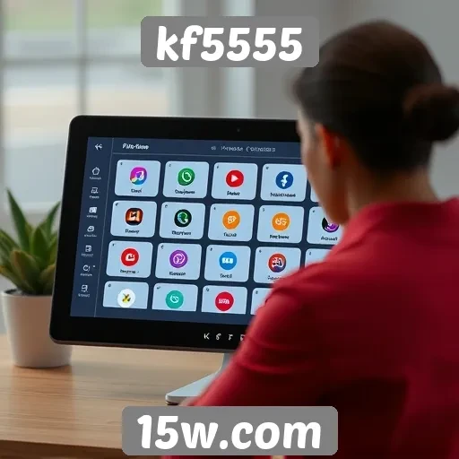Interface do kf5555 se destaca pela usabilidade